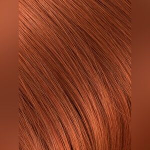 BELLAMI Professional 14” Hand-Tied Weft Extensions- Tangerine Red